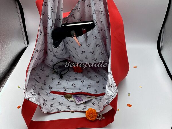 sac besace XXL – L’écarlate – Image 3