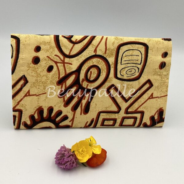 Portefeuille - Tribal jaune – Image 2