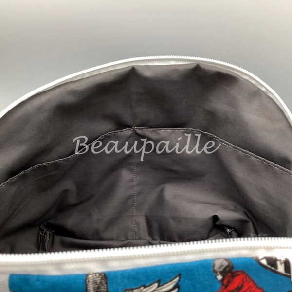 Sac à main demi-lune - Harley bleu – Image 5
