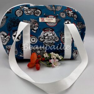 Sac à main demi-lune - Harley bleu