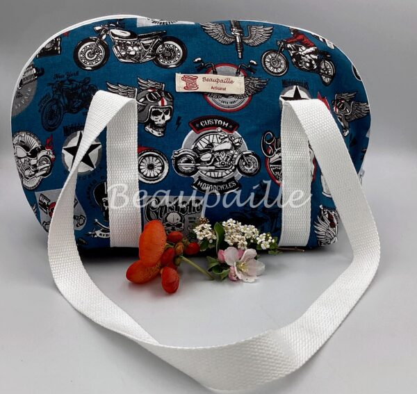 Sac à main demi-lune - Harley bleu