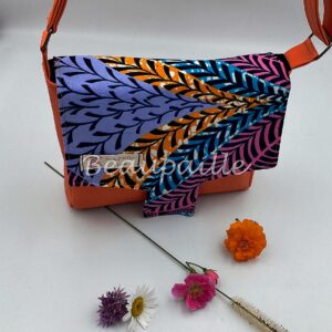 Sac de soirée orange - Fonds marins