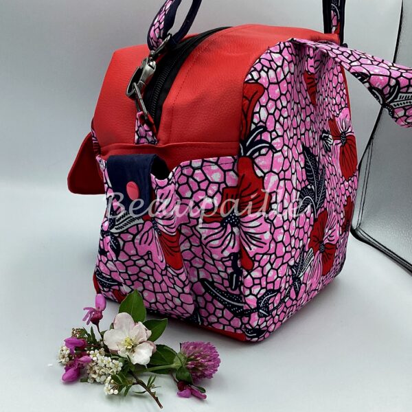 Sac cube - coquelicot – Image 2