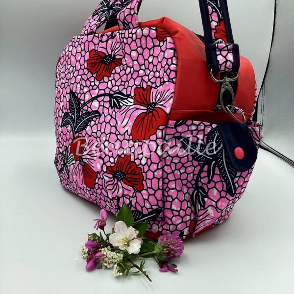 Sac cube - coquelicot – Image 3