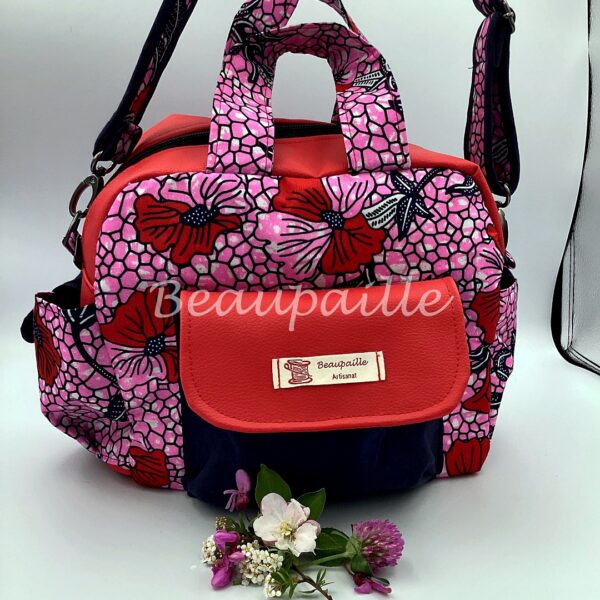 Sac cube - coquelicot – Image 6