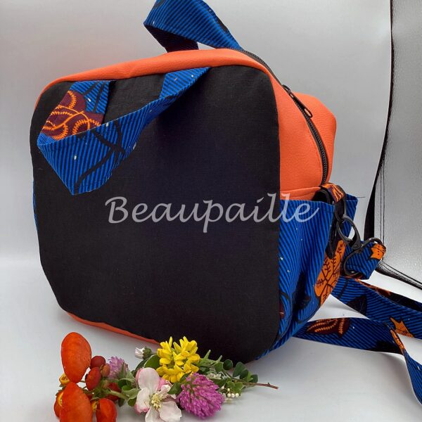 Sac cube - Automne Bleu – Image 3