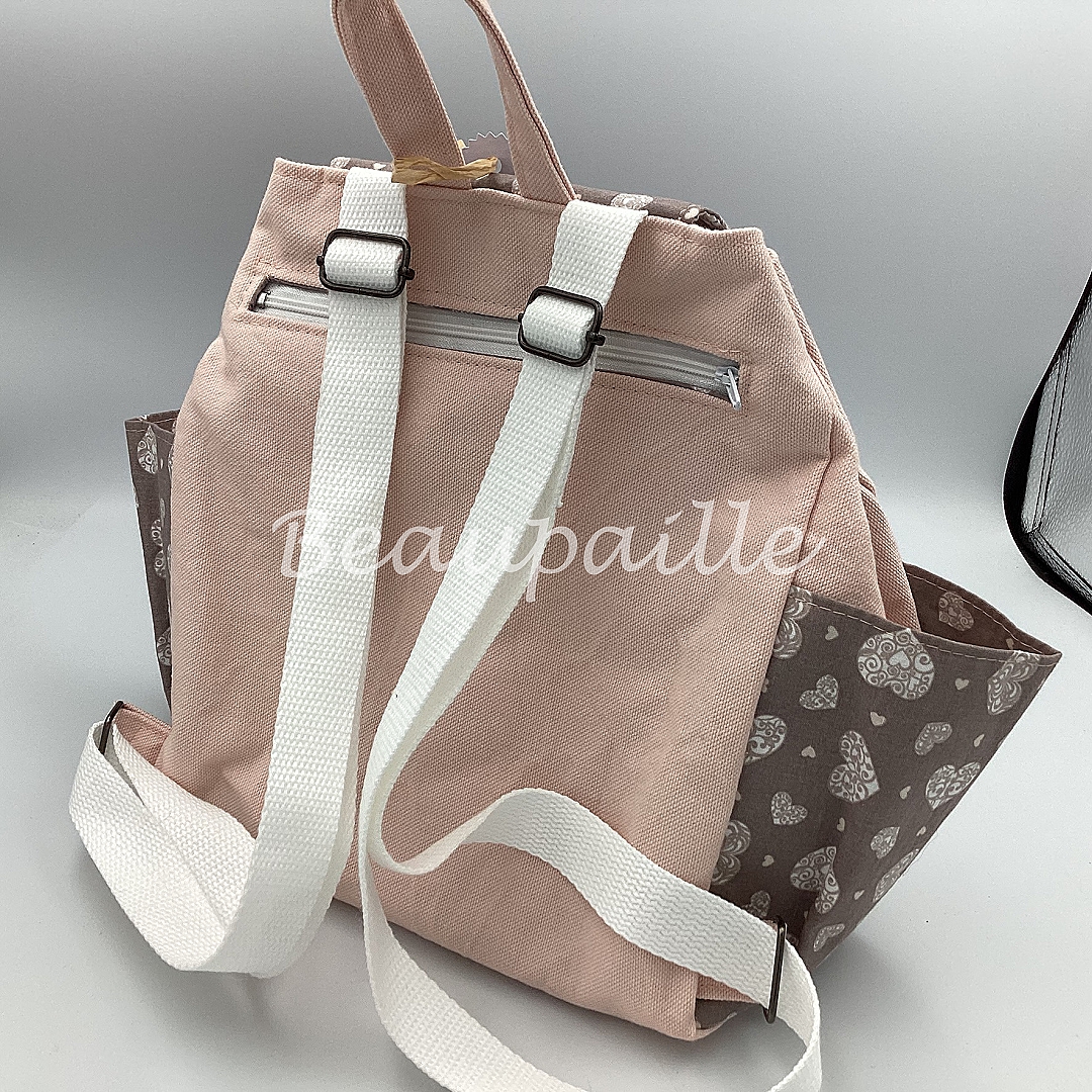 Mini Sac à Dos Enfant "Cœurs Romantiques" – Image 2