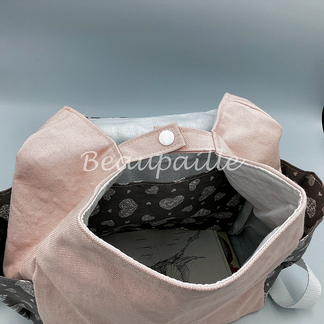 Mini Sac à Dos Enfant "Cœurs Romantiques" – Image 4